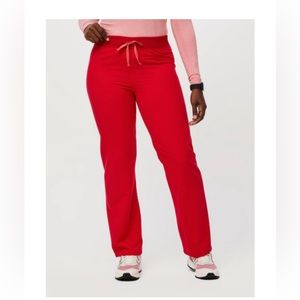 Figs Pop Red Livingston Scrub Pants - Med